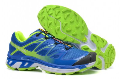Azul Verde Hombre Salomon Xt 3d Wings Ultra Mountain Trail Zapatillas
