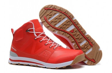 Zapatillas Deportivas Rojo Salomon Outban Mid Hombre