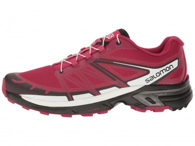 Salomon Wings Pro 2 Mujer Sangria/Negro/Blanco Zapatillas Deportivas