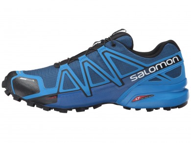 Zapatillas Trail Running Hombre Azul Depth/Brillante Azul/Negro De Salomon Speedcross 4 Cs