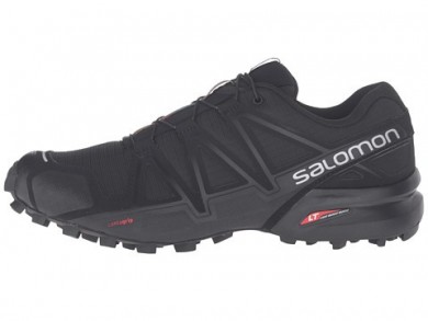 Salomon Speedcross 4 Mujer Negro/Negro/Negro Metallic Zapatillas Running