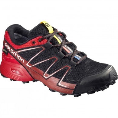 Negro/Radiant Rojo Hombre Speedcross Vario Gtx Zapatillas