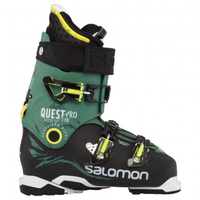 Zapatillas Deportivas Salomon 2015 Hombre Negro/Oscuro Verde Quest Pro 110