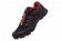 Negro/Rojo Salomon S-Lab Sense-Hombre Zapatillas De Montaña